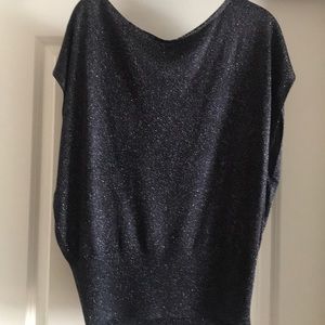 Alice + Olivia navy top